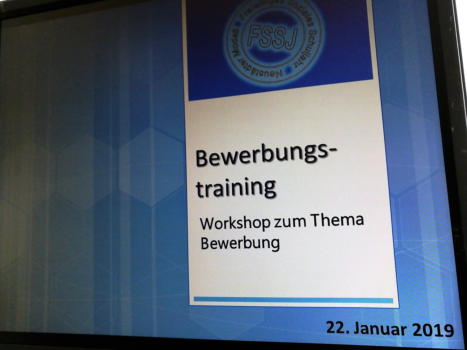 Bewerbungstraining für Jugendliche