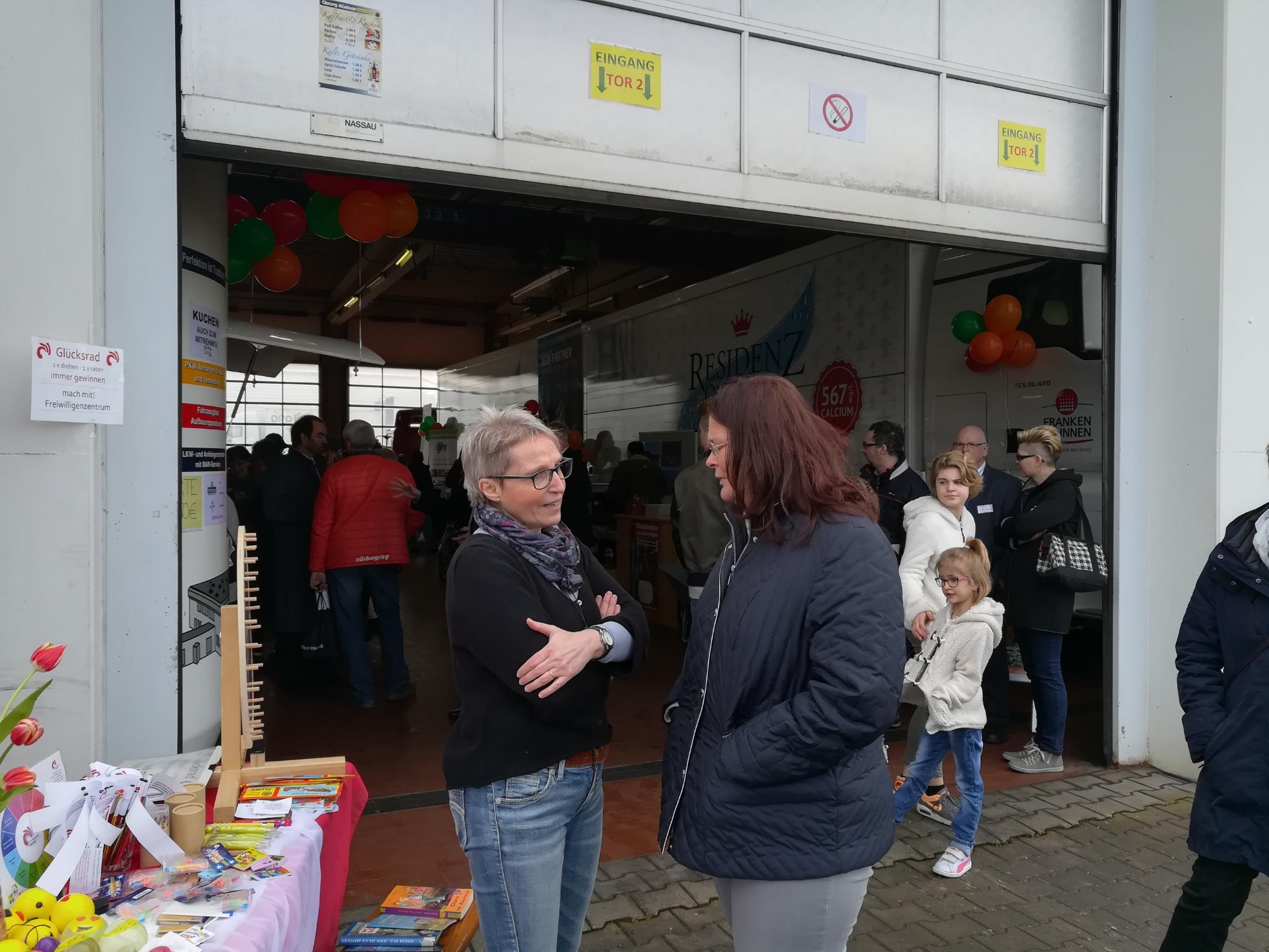 FWZ-Stand beim 6. Neustädter Gewerbetag am 11. März 2018