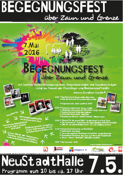 Begegnungsfest über Zaun und Grenze